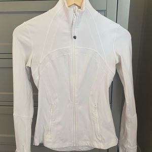 White Lululemon jacket Size 4